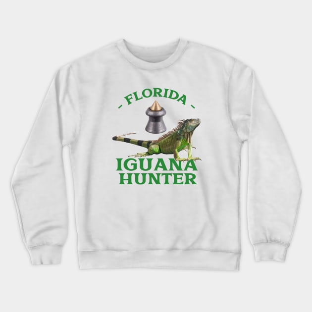 FLORIDA IGUANA HUNTER Crewneck Sweatshirt by Cult Classics